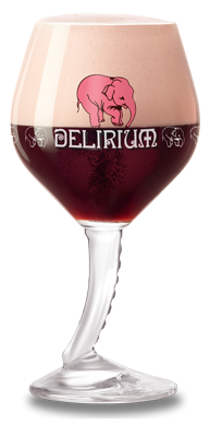 delirium red glass new