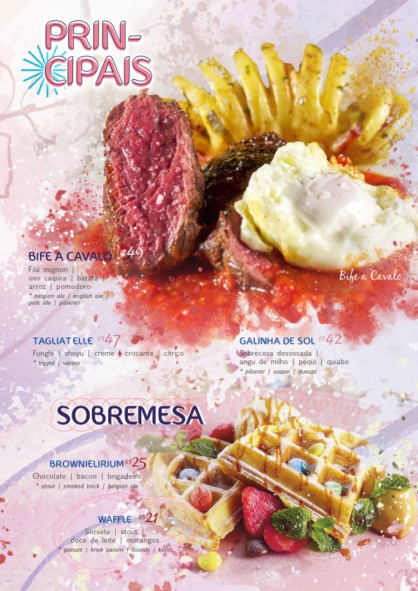 Cardapio Delirium Cafe Brasilia Brazil 3